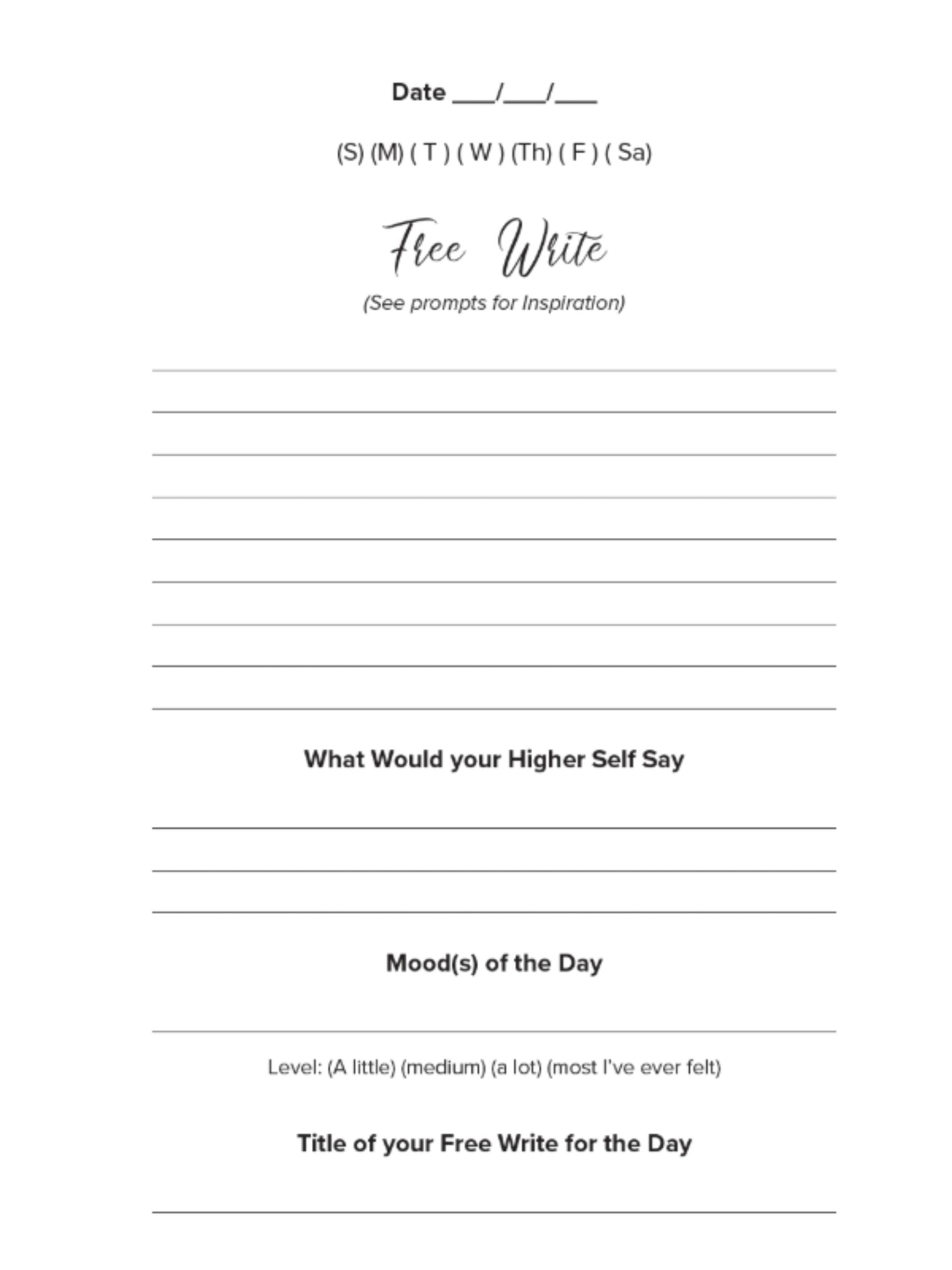 Clarity Mood Journal