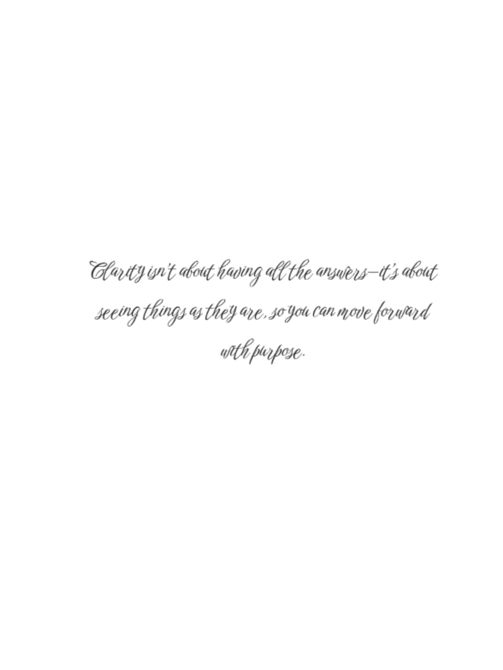 Clarity Mood Journal